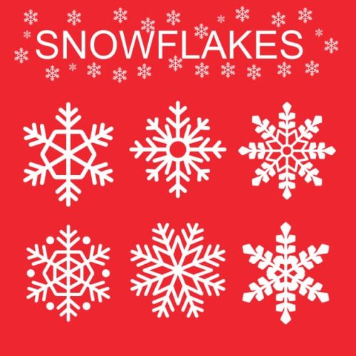 free vector snowflake