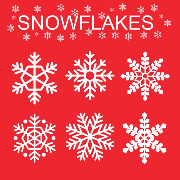 free vector snowflake clipart 2 free vector snowflake