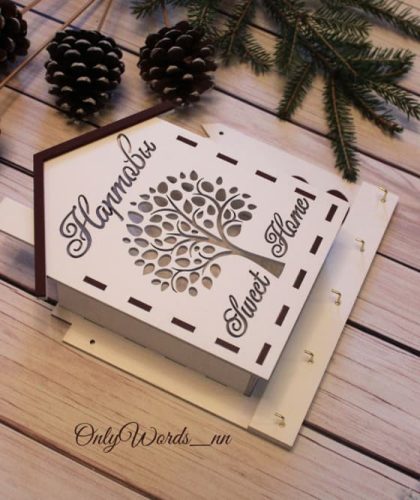 laser cut wood boxes