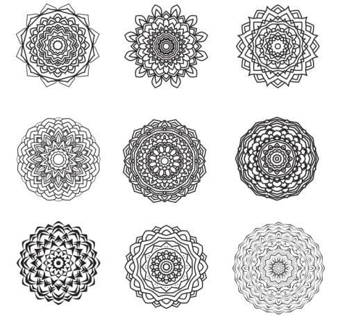 mandalas vector