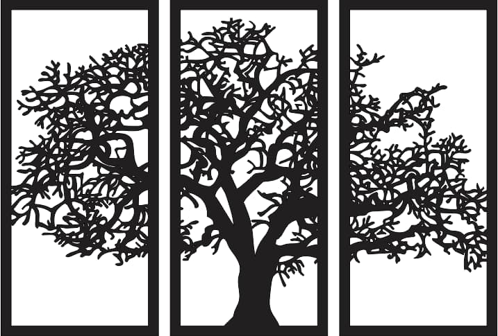 trees of oregon cnc vector