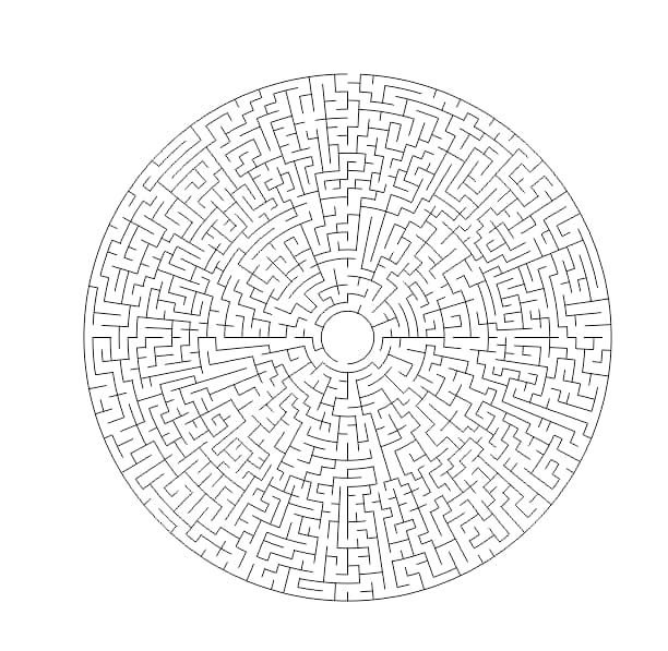 maze circle
