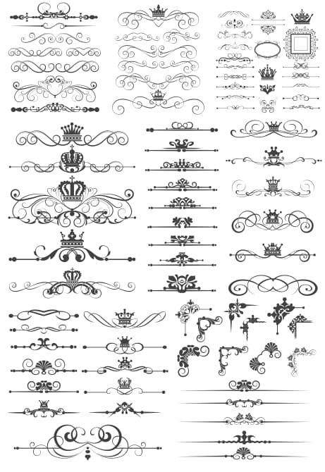 Decorative Text Dividers Free