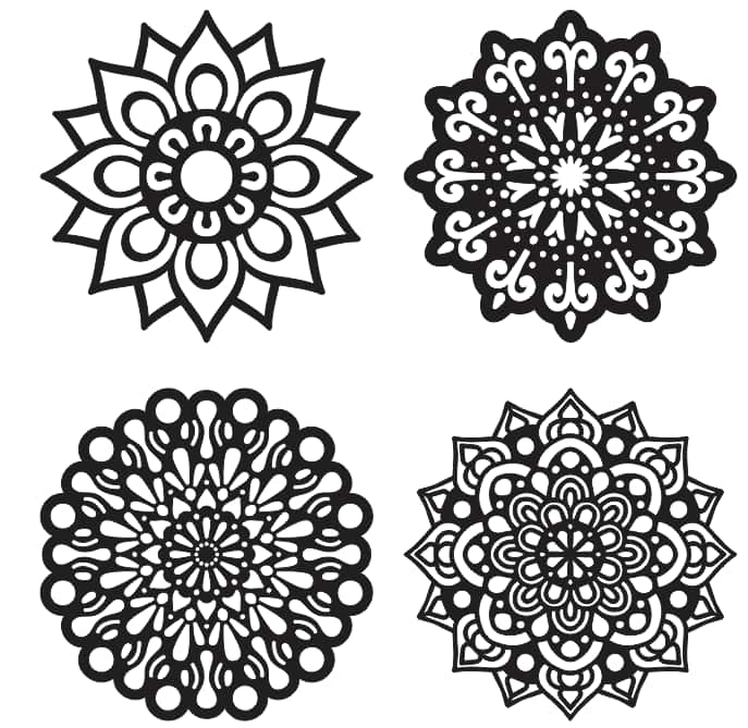 Mandala Design Free Vector download 2 Mandala Design Free Vector