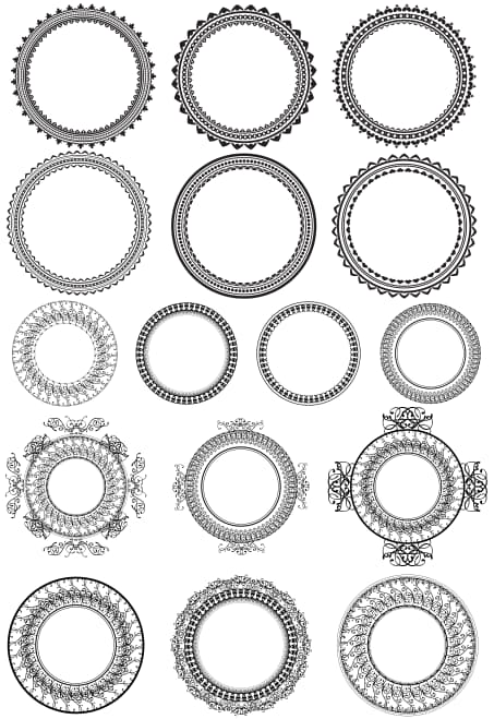 Ornate Border Vector