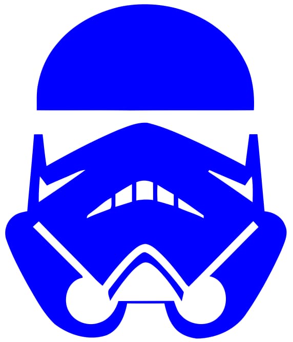 Stormtrooper Star Wars Sticker Free Vector