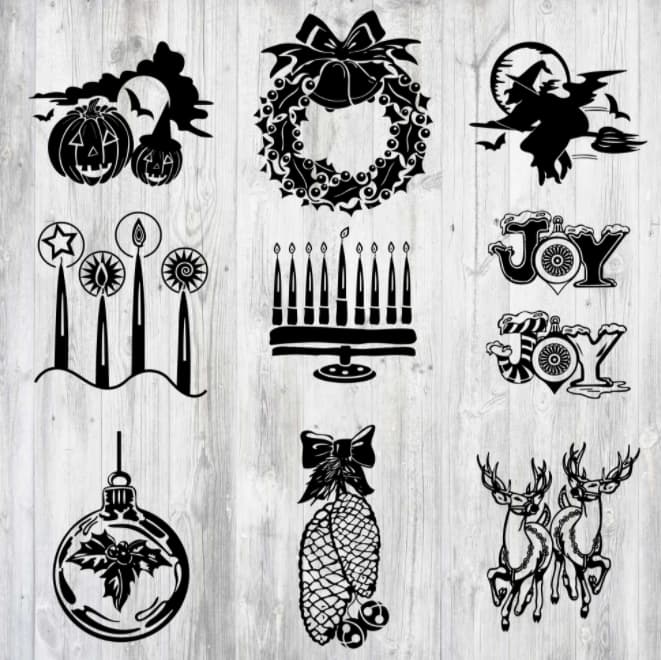Christmas Free Vector art Download 2 christmas free vector art download
