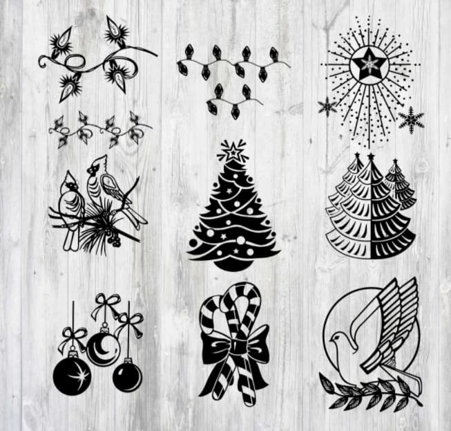 Christmas Free Vector art Download 4 christmas free vector art download