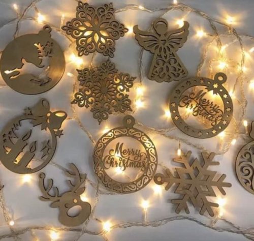 laser cut christmas ornaments Patterns