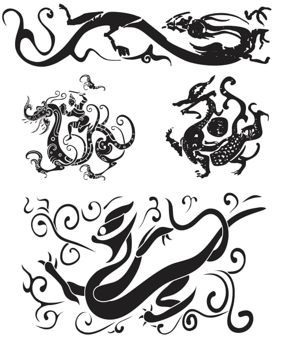Chinese Dragon Vector