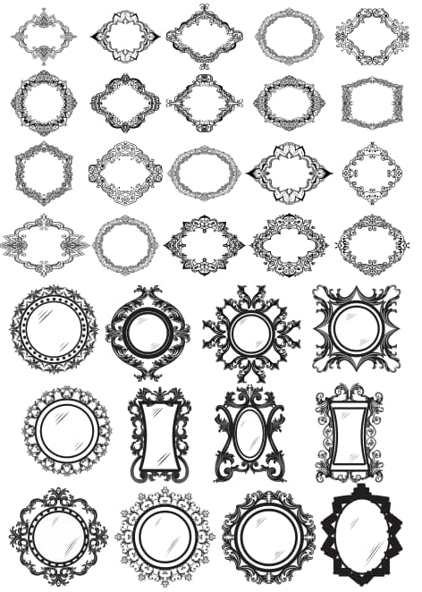 Floral Frame