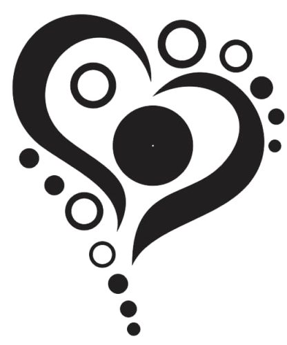 Heart DXF file
