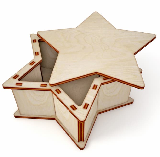 Laser Cut Wooden