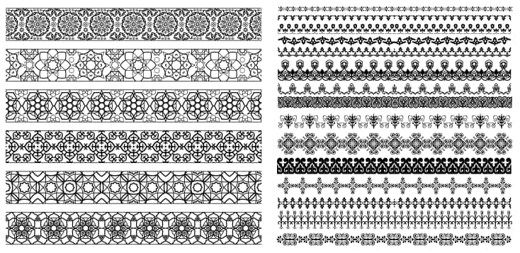 free lace vector
