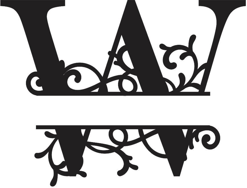 w Split Monogram