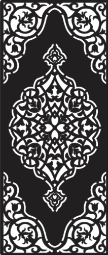 Ornamental Pattern DXF File