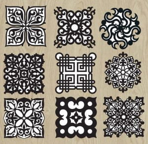 DXF of Laser Cut – CNC Vector DXF File free download 2 DXF of Laser Cut – CNC Vector DXF File free download