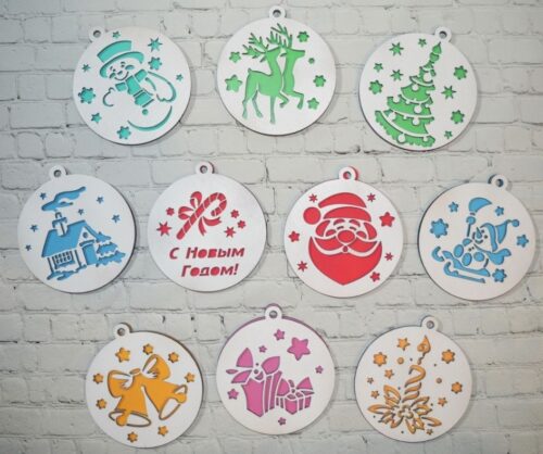 free christmas dxf files for laser cutting