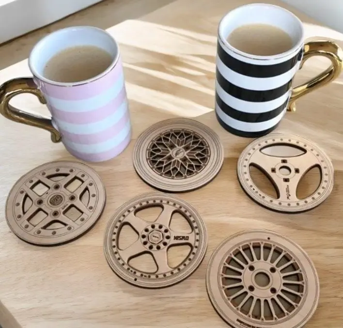 Laser Cut Coaster Designs laser cut svg free