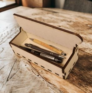Laser Cut Pen Box free cnc svg files Download 2 Laser Cut Pen Box free cnc svg files Download