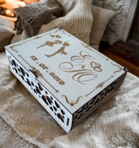 Wedding Box laser engraving files free download 2 laser engraving files free download