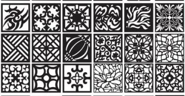 CNC Cutting Design Templates Dxf Files Free download