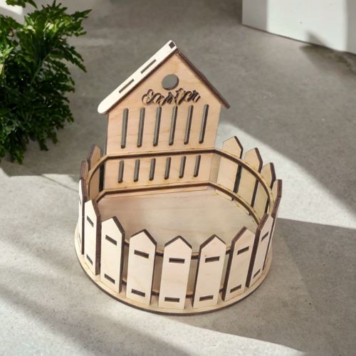 Free Laser cut Easter box DXF Files For Free