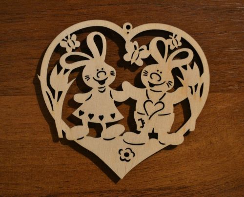 Free Laser cut files Wood Bunny SVG Files