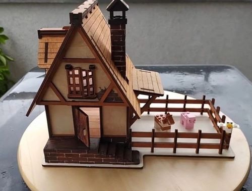 Laser Cut Village SVG laser cut files