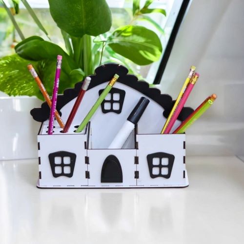 Laser SVG Files Pen Holder Free Laser Cut Files