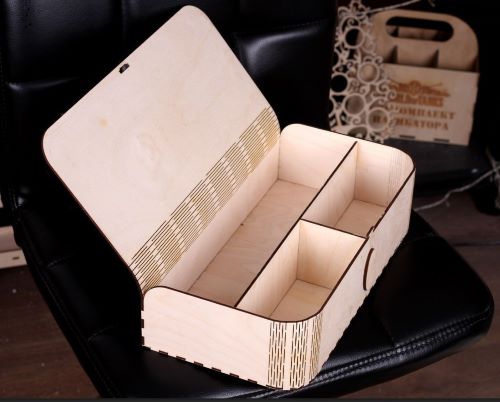 Laser Cut Wooden Storage Box Free SVG Files