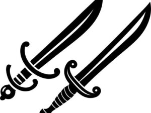 Buccaneer Sword SVG - Free Pirate-Themed Design