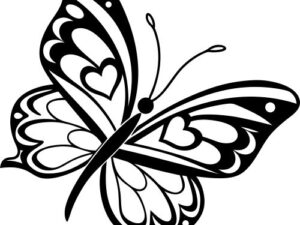 Free Butterfly SVG Ideal for Laser Cutting Crafts 1