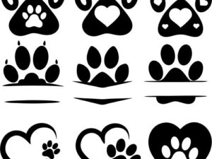 Free Paw Print SVG