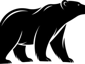 Free Polar Bear SVG – Perfect for Laser Cutting and Crafts