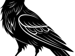 Raven SVG - Free Design for Crafts & Laser Cutting