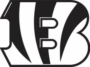 bengals white b logo