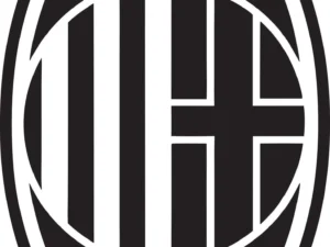 "AC Milan Football Logo SVG DXF Vector for Cricut and Laser"